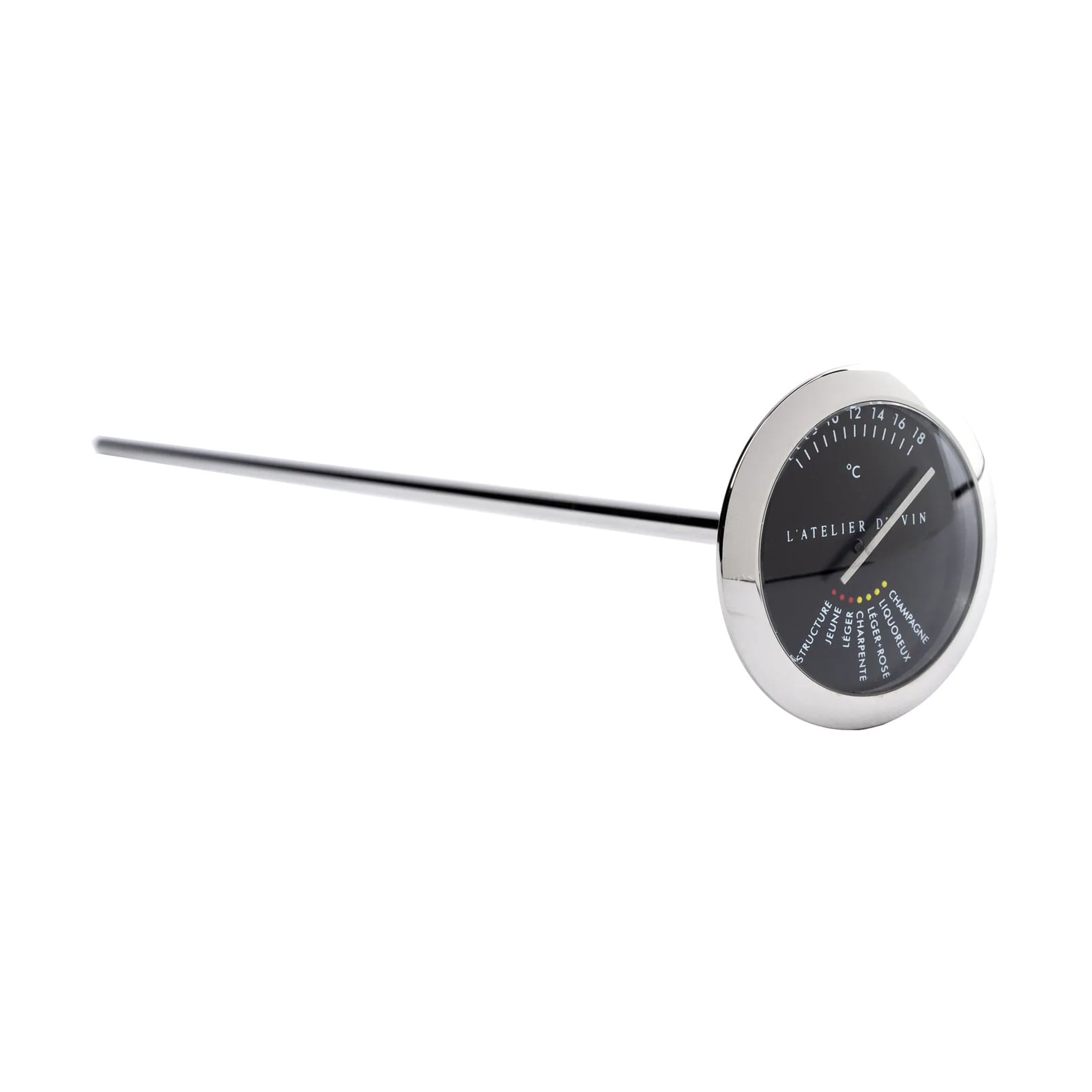 L'Atelier du Vin Wijnthermometer Roestvrij staal
