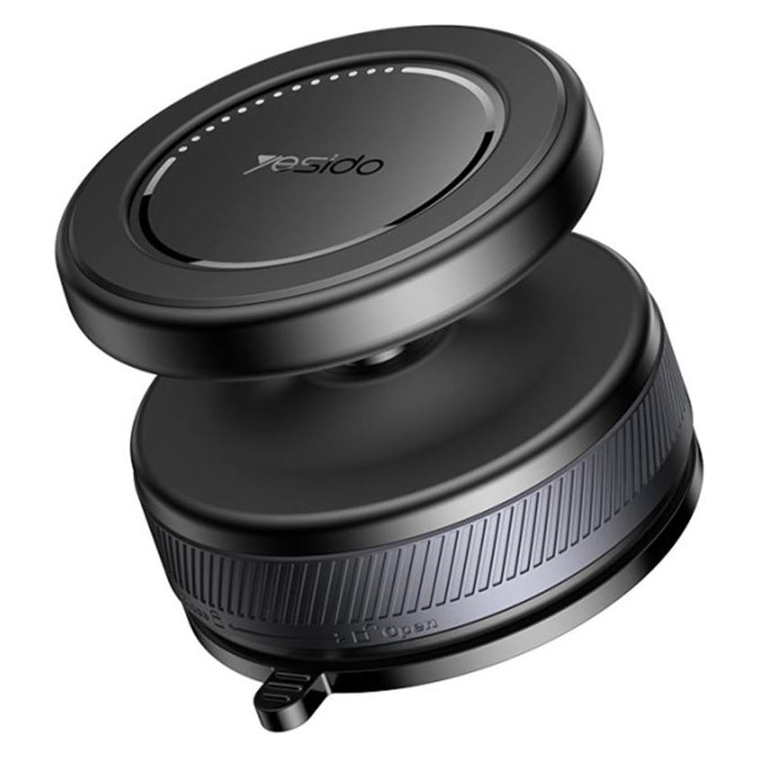Yesido - Car Holder (C227) - Magnetic Vacuum Suction Cup, for Dashboard, 360, 16N, Universal - Black (C227)