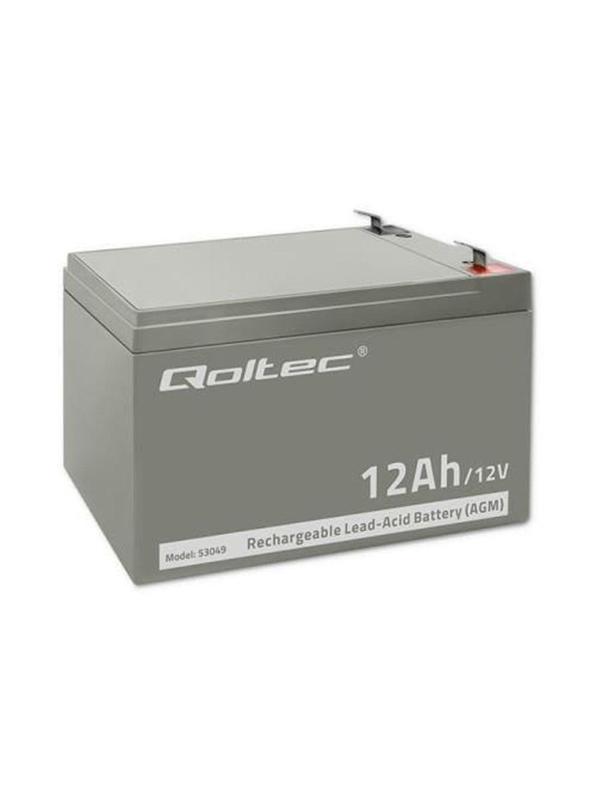 Qoltec 53049 - UPS-Batterie - 12 V 12 Ah VRLA AGM