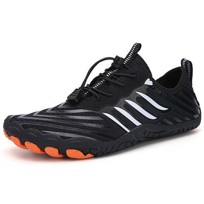 New Arrival Quick Dry Five Finger Aqua Shoes a34 black us 8.5