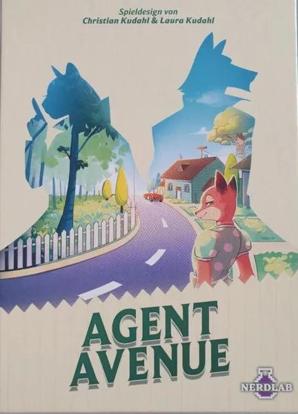 Nerdlab Games Agent Avenue strategisch kaartspel voor 2-4 spelers, Duitse versie
