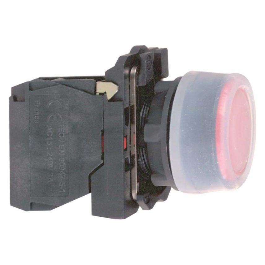 Schneider Electric Pushbutton 22mm Ext Red with Boot 1NC (XB5AP42)