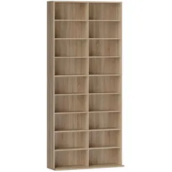 CD-REGAL Spanplatte Naturholz
