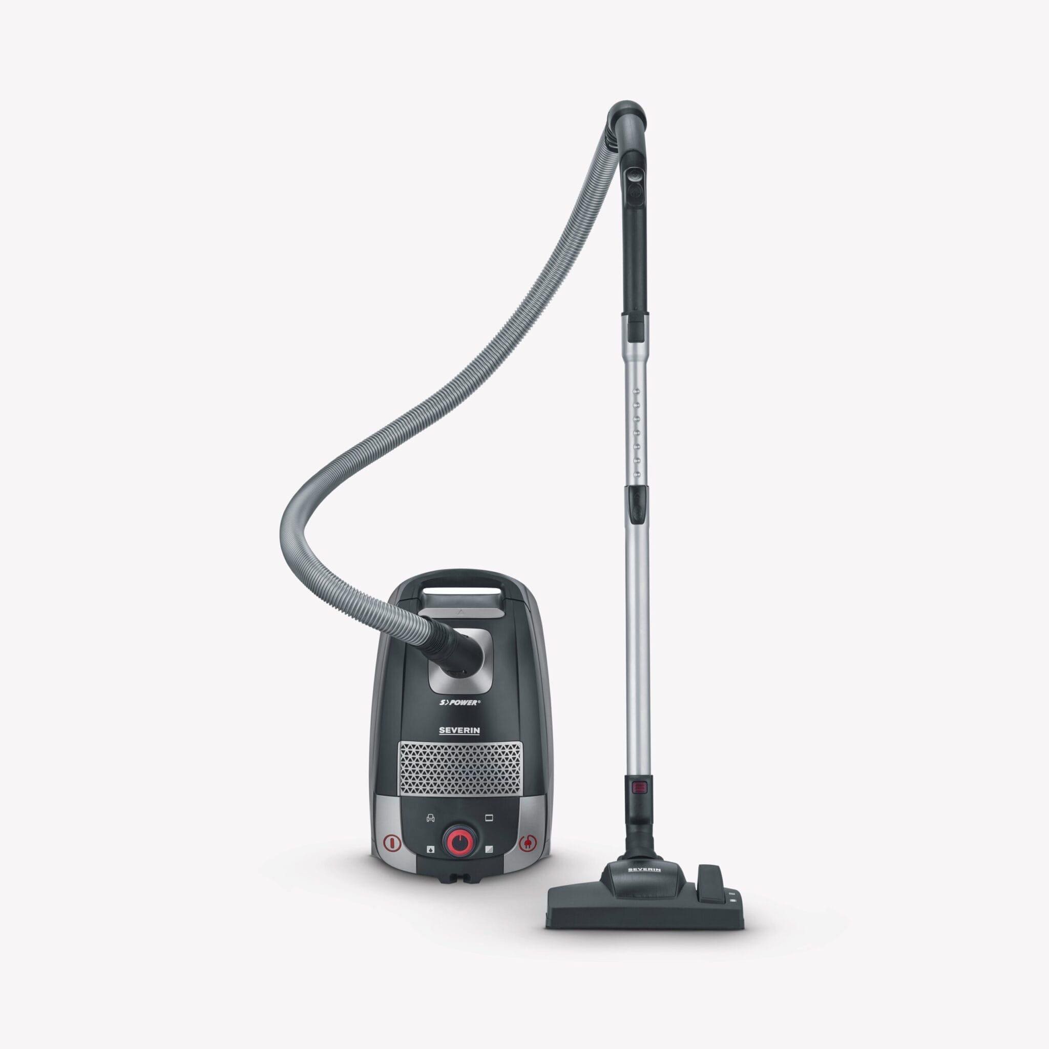 Severin BC 7052 Bodenstaubsauger mit Beutel „Home & Car“ schwarz