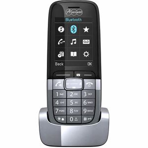 Auerswald COMfortel M-725 Mobilteil, schnurlos, titangrau