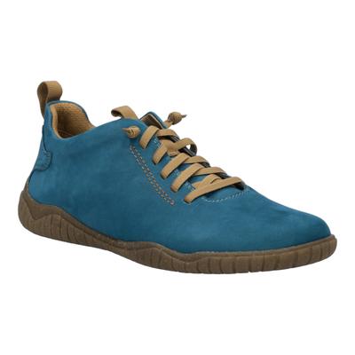 Schnürschuh JOSEF SEIBEL "Wynona 06, teal", Damen, Gr. 38, blau (teal), Schuhe Schnürschuh
