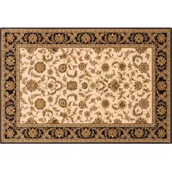 TEPGO Wollteppich Medina beige 133x180 cm