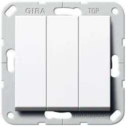 Gira Taster 3-fach rws 284403