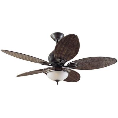 Hunter Caribbean Breeze VB Deckenventilator (Ø) 132 cm Flügelfarbe: Weide Gehäusefarbe (Details): B