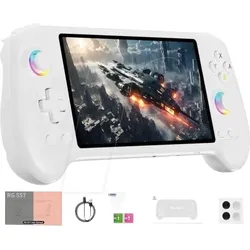 ANB RG557 WS - Anbernic RG557, Spielkonsole, 256 GB, weiß