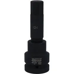 KS Tools, Steckschlüssel + Stecknuss, 1" Kraft-Bit-Stecknuss Innensechskant