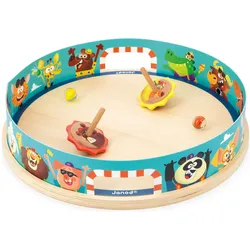 Janod Spielarena aus Holz mit Deckel (2 Spieler)