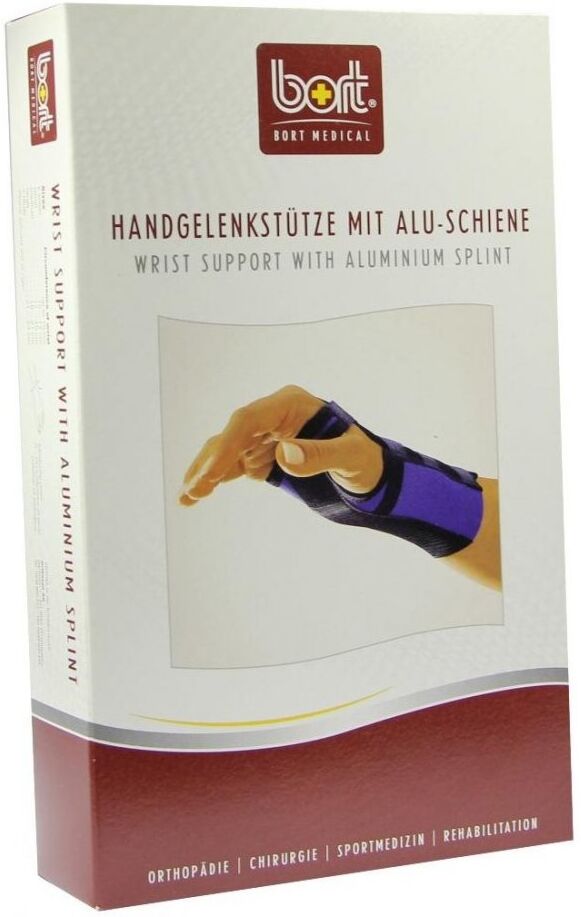 Bort Handgelenkstütze mit Alusch.rec.small haut
