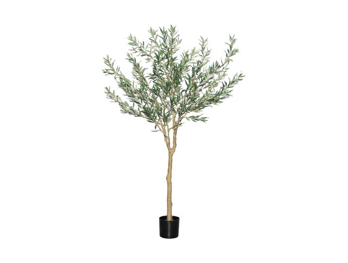 Lebensechte Kunstpflanze „Olivenbaum Europaea Tree“ Ø 55 x 180 cm Grün Baq Design