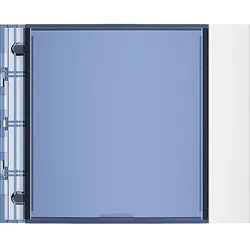 Legrand 352202 Frontblende Infomodul Allwhite