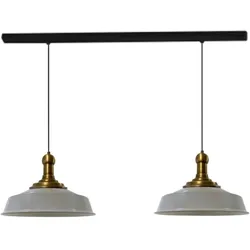 Bamyum, Pendelleuchte, Asletl Suspension Grau (E27)
