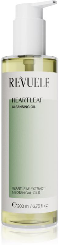 Revuele Heartleaf Cleansing Oil oil cleanser and makeup remover for the face 200 ml