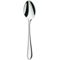 WMF Espressolöffel Set 6tlg 10,8cm Merit Edelstahl poliert kratzbeständig, Besteck, Silber