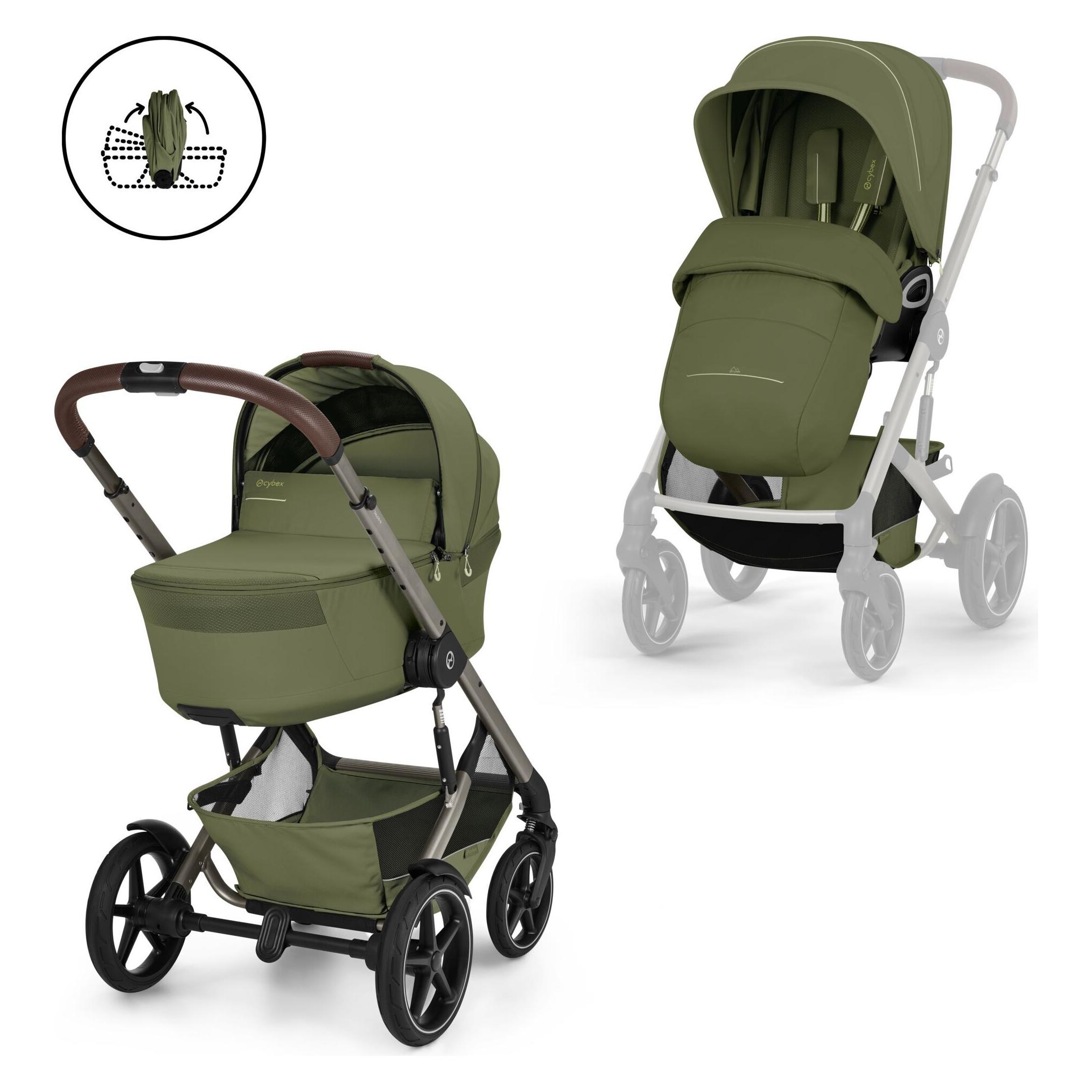 Cybex Talos S Lux TPE incl. Babywanne (0 Monate - 4 Jahre) (526001739)