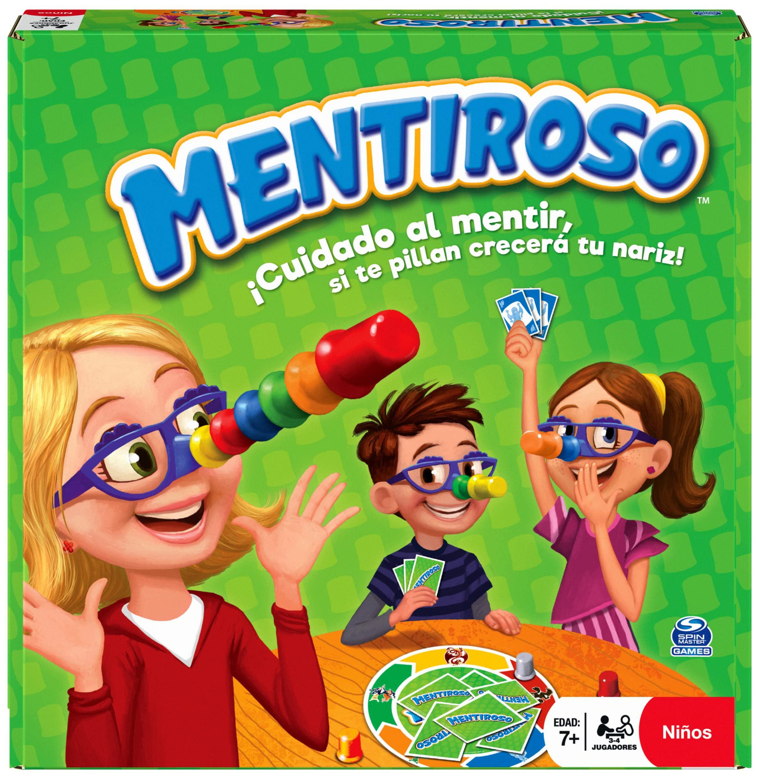 Spin Master Games Lügner bordspel in het Spaans, meerkleurig