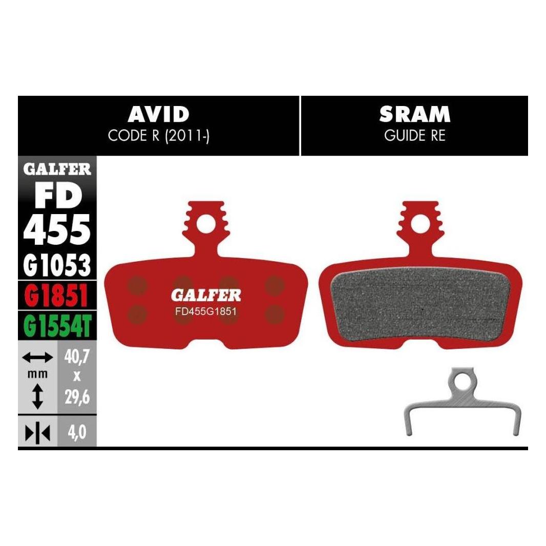 Galfer Bike Advanced Bremsbeläge (Avid, SRAM) (FD455G1851)