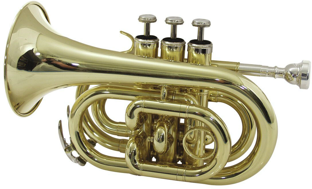 Dimavery Tp-300 B-Pocket-Trompete, Gold