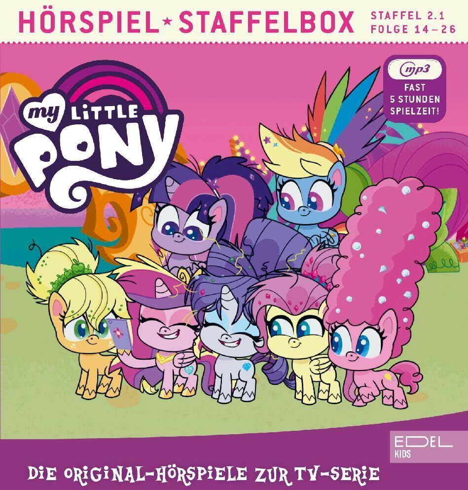 My Little Pony - My little Pony Staffelbox 2.2 (Folgen 14 - 26 der 2. Staffel) - Die Original-Hörspiele zur TV-Serie - Preis vom 12.10.2026 11:37:12 h
