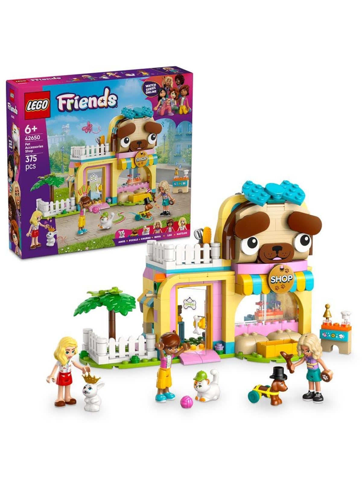 LEGO Friends 42650 Geschäft für Haustierzubehör