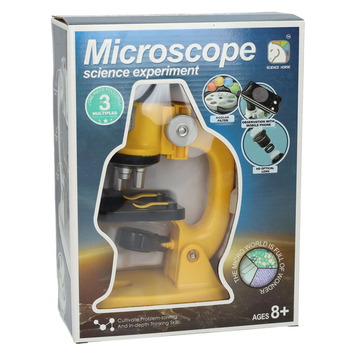 Lobbes Wissenschaftsmikroskop, 3-facher Zoom (66853603)