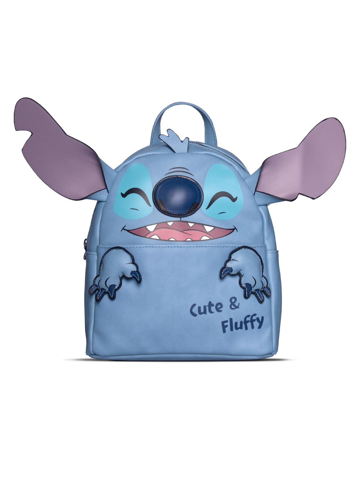 Difuzed Stitch - Blauer Mini-Rucksack