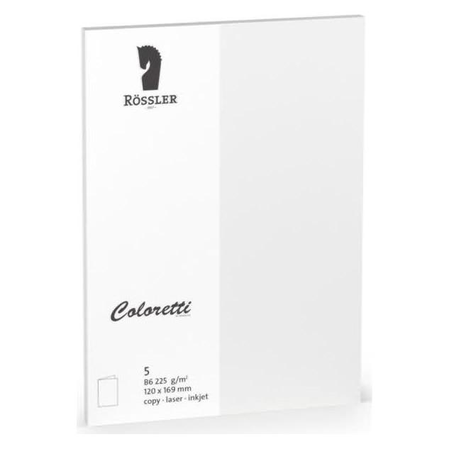 Magni Karten Coloretti DL B6Hd 5er weiss (5 Stk.) (220719509)