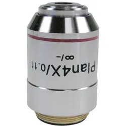 Kern, Mikroskop Zubehör, Objektiv Infinity Plan 4x / 0,1 / Non-Stress OBB-A