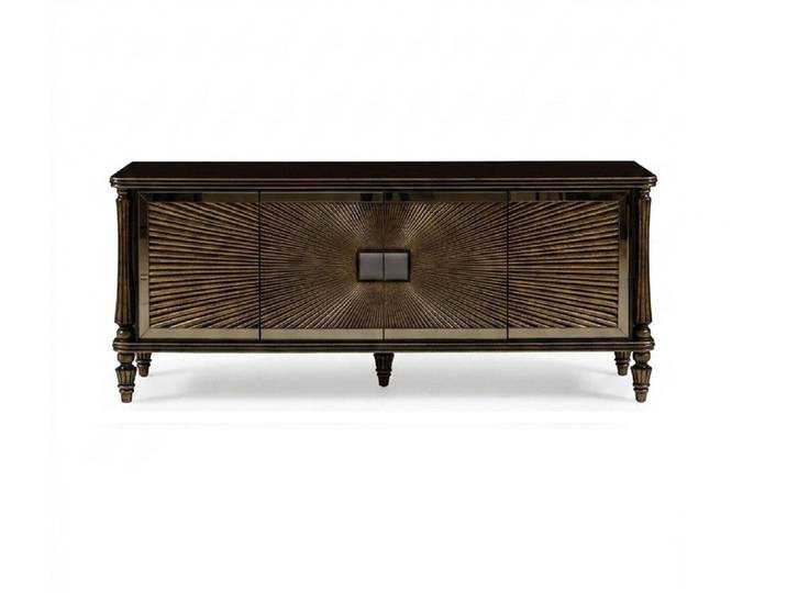 JVmoebel Esszimmerstuhl Elegantes Braunes Sideboard Luxuriöse Wohnzimmer Beistellkommode, Made in Europa