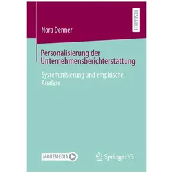 Personalisierung der Unternehmensberichterstattung, Fachbücher von Nora Denner