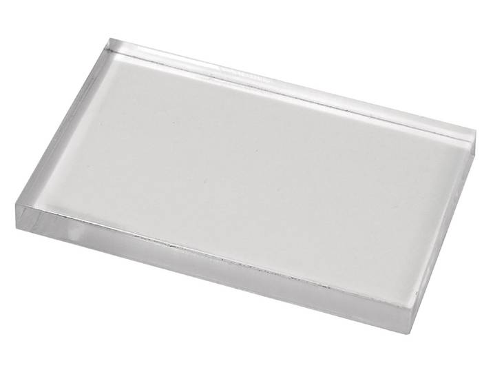 Rayher Acryl-Stempelblock 5 × 8 cm 8 mm