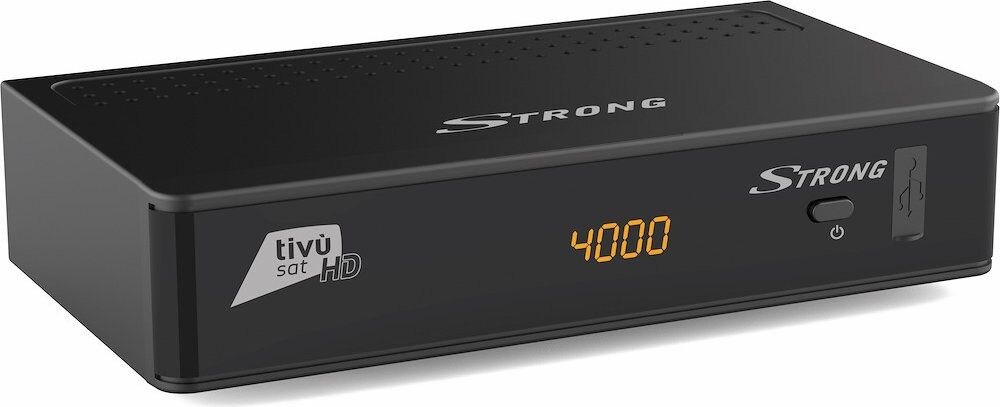 Decoder Strong SRT7807 Tivùsat Hd con Smartcard Black
