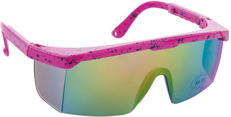 Skibrille "80er-Jahre", pink