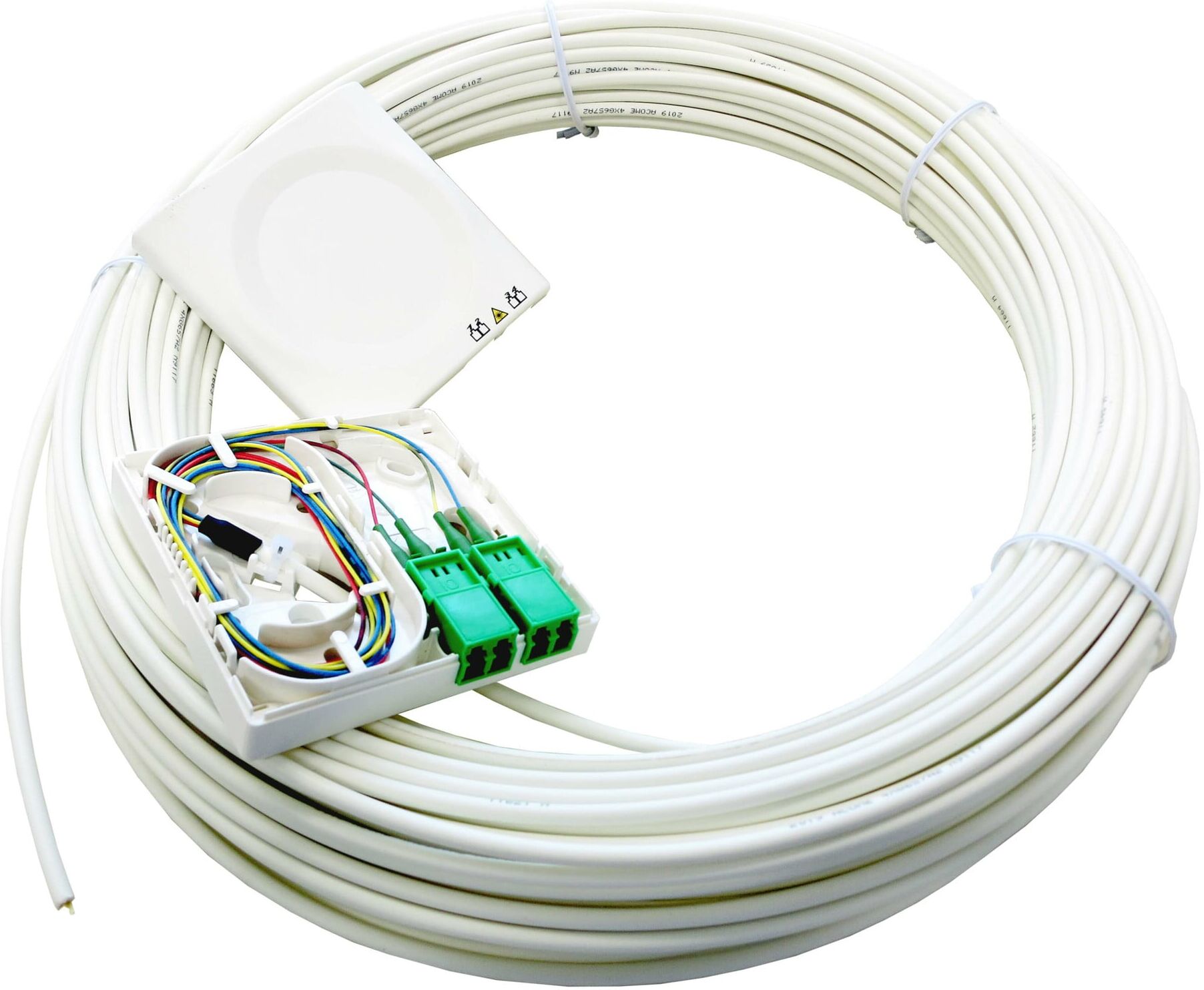 Acome Komponenten FTTH-AP-Dose T1 m. Kabel 30m 1xLCD/APC rws IO114066182302301)