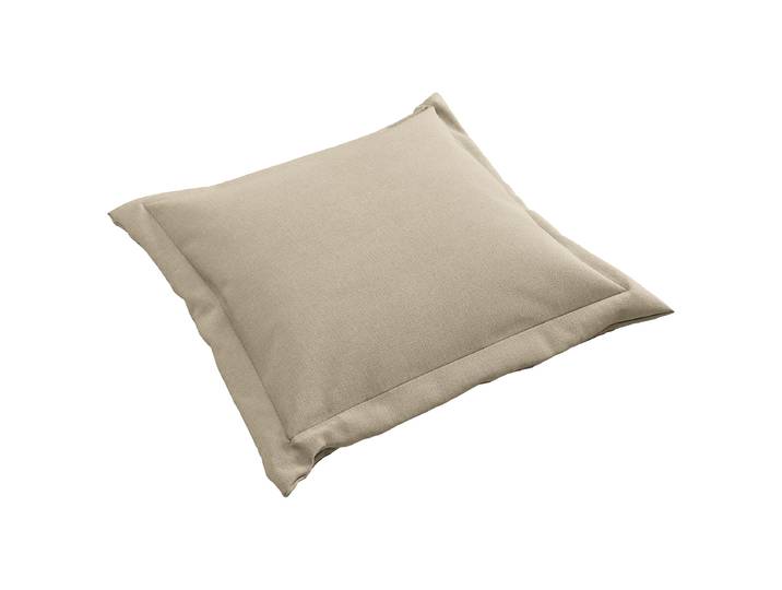 Coussin flottant Beige 75 x 75 x 10cm Tissu Esila