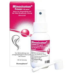 MINOXICUTAN Frauen 20 mg/ml Spray 60 ml Lösung