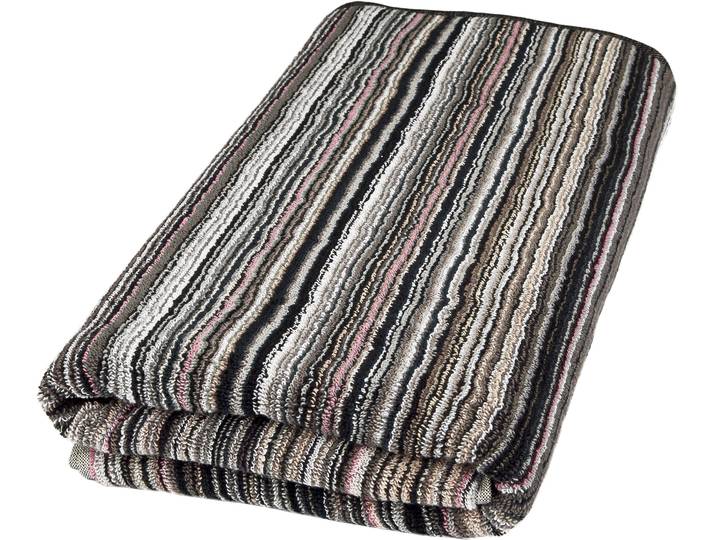 Saunatuch ROSS Missoni-Serie , bunt (flanell, bunt), B:75cm L:200cm, Frottier, Baumwolle, Handtücher, Saunatuch, aus feinster Baumwolle, dezente Streifen, Multifarben