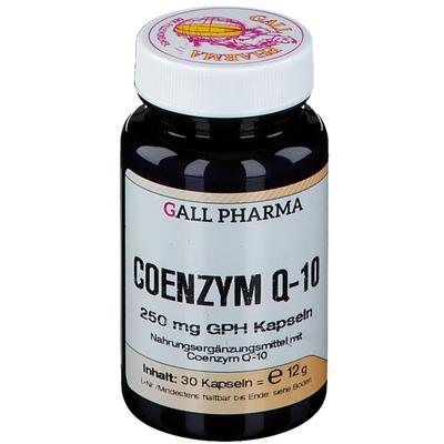 Coenzym Q10 250 mg GPH Kapseln 30 St