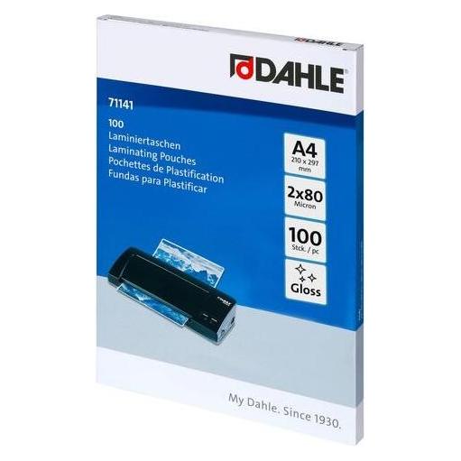 Dahle Laminiertaschen (A4, 100 Stk., 80 µm) (71141-21444)
