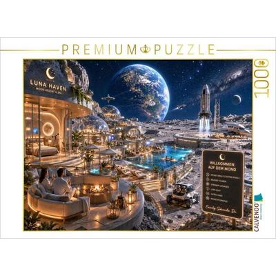 CALVENDO Puzzle Luna Haven Resort | 1000 Teile Lege-Größe 64x48cm Foto-Puzzle für glückliche Stunden