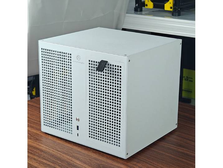 Châssis NAS Sagittaire 8 disques amélioré, alimentation ATX, carte mère MATX pleine hauteur PCIe noir Qunhui Feiniu, stockage domestique