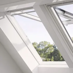 VELUX Klapp-Schwing-Fenster GPU PK08 0362 Polyurethan ENERGIE Schallschutz Titanzink 94x140 cm