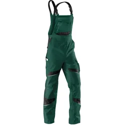 Kübler, Arbeitshose, Activiq Latzhose Moosgrün/Schwarz 106 (106)