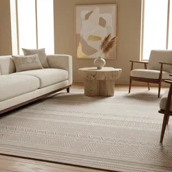 Outdoorteppich VENTOUX, im Ethno-Stil, Beige, 240 x 340 cm