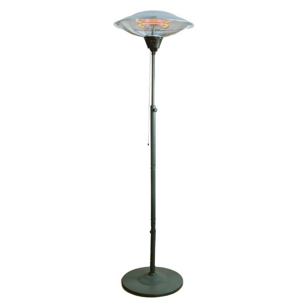 EDM Outdoor-Quarz-Heizung 2100 w mit Ständer (2100 W) (45345432)