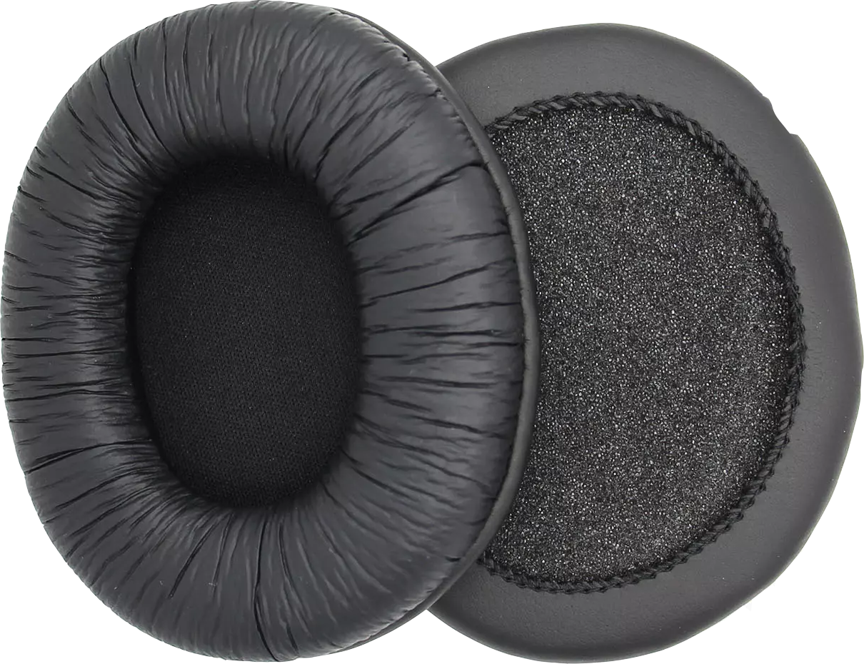 INF Coussinets d'oreille pour Sony MDR-7506/MDR-V6/MDR-CD 900ST Noir 1 paire